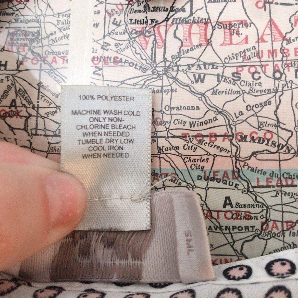 Loft Flowy, Patterned Top - image 4